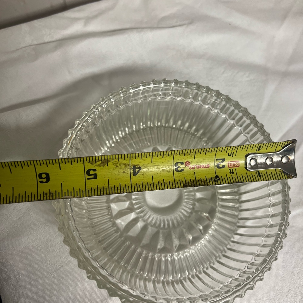 Crystal serving dish - Picture 4 of 4